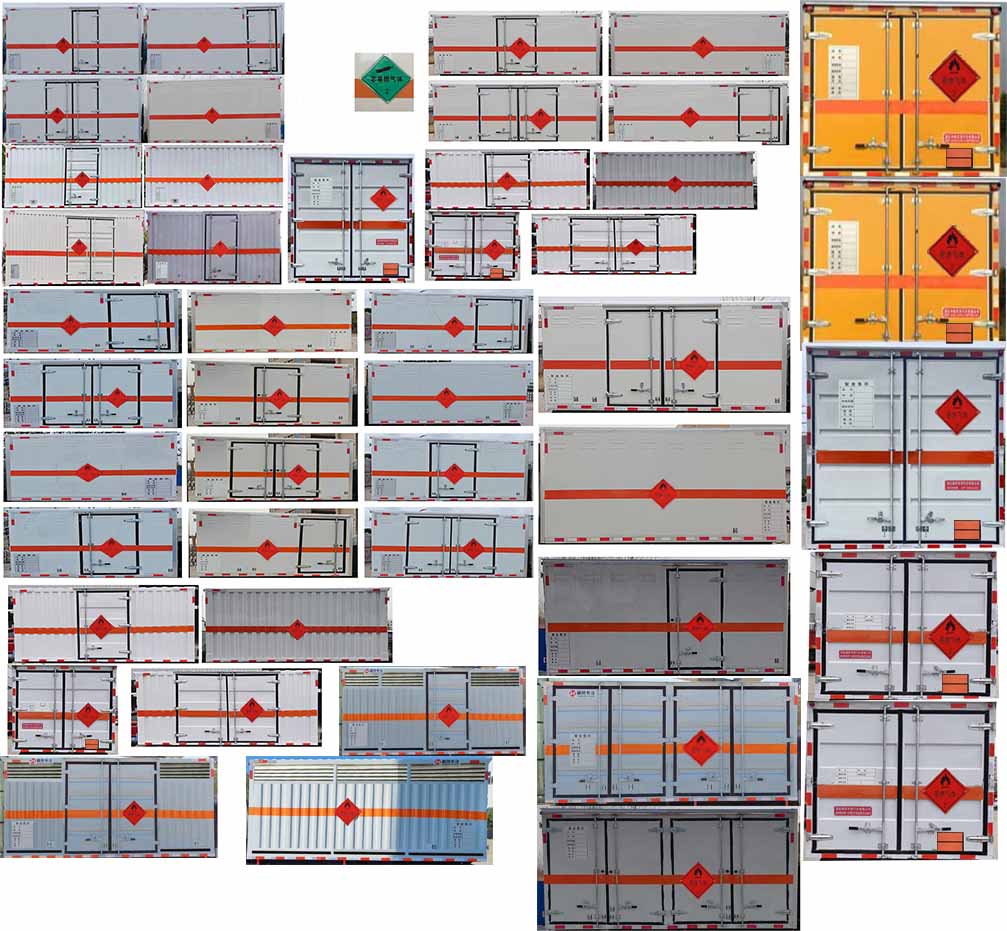 順風(fēng)智造牌SFZ5035XRQE6易燃?xì)怏w廂式運(yùn)輸車公告圖片