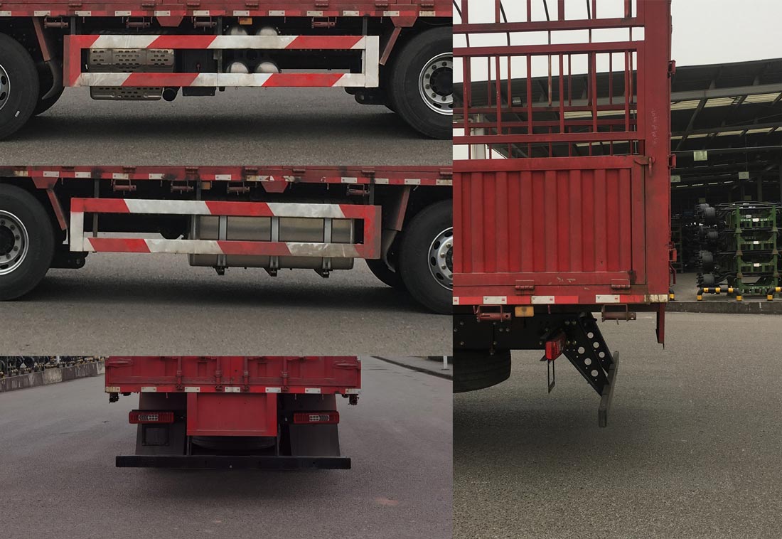 紅巖牌CQ5317CCYSV11446倉柵式運輸車公告圖片
