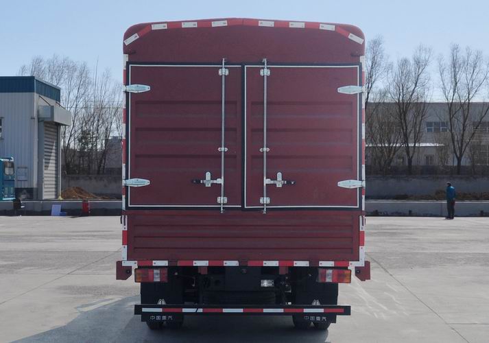 豪沃牌ZZ5077CCYF3315F175倉柵式運輸車公告圖片