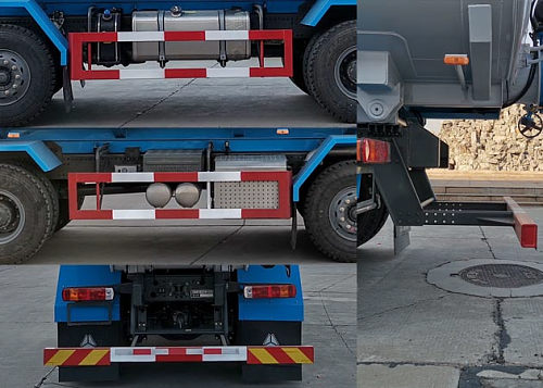 綠葉牌JYJ5317GWNF污泥運(yùn)輸車(chē)公告圖片