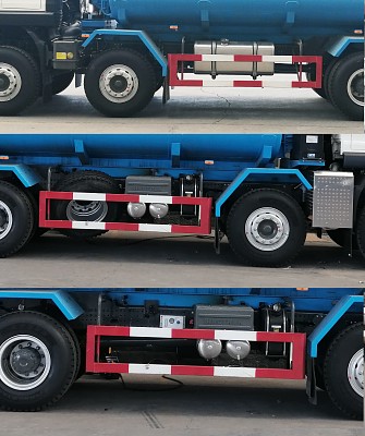 綠葉牌JYJ5317GWNF污泥運(yùn)輸車(chē)公告圖片