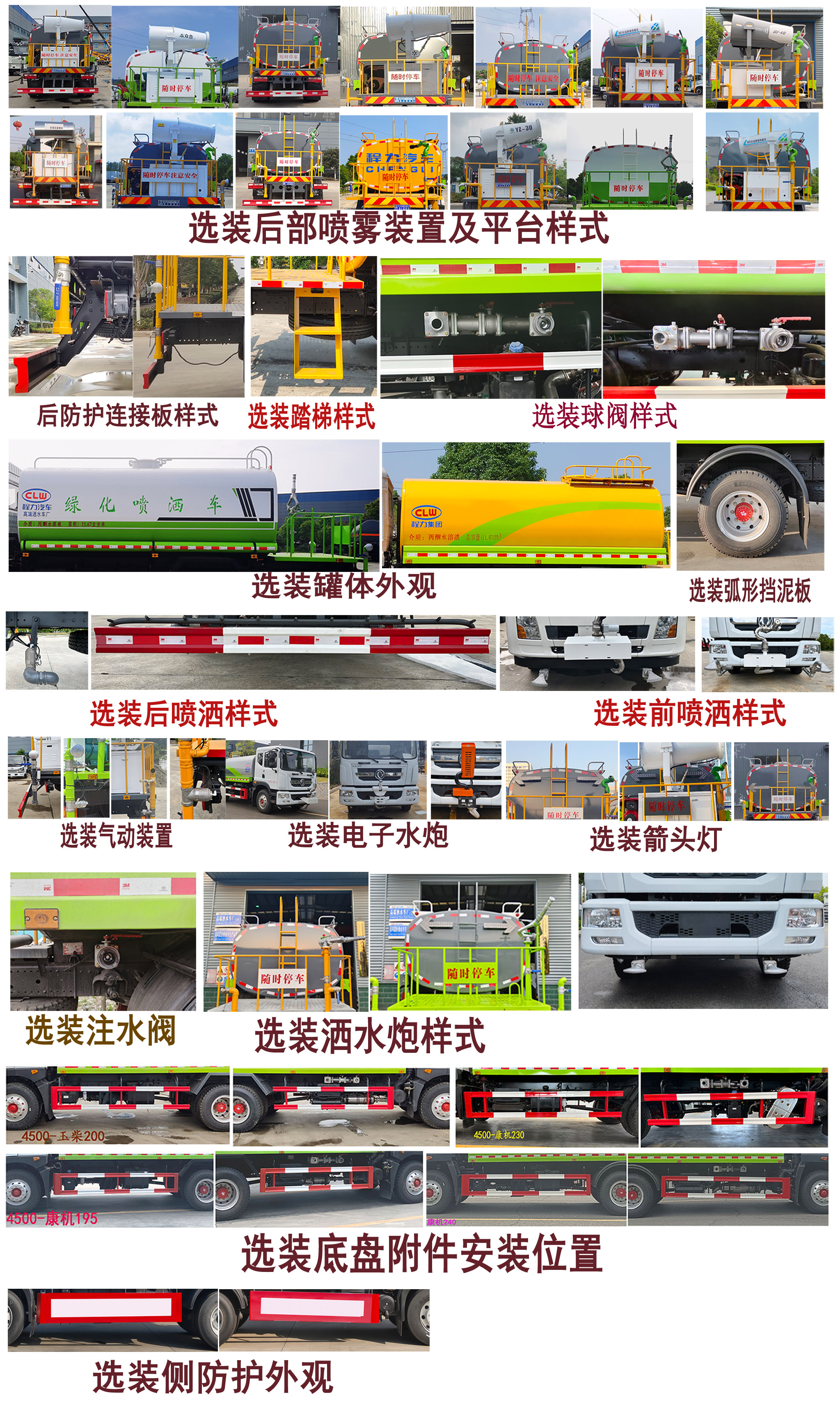 程力牌CL5181GPSD6綠化噴灑車公告圖片