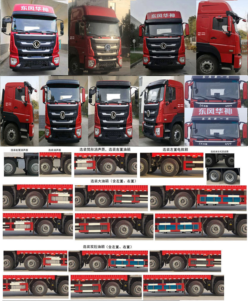 東風(fēng)牌EQ5326CCYL6D88倉柵式運(yùn)輸車公告圖片