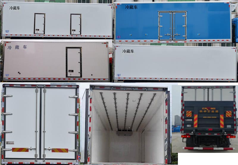 東風(fēng)牌DFV5317XLCGP6D2冷藏車公告圖片