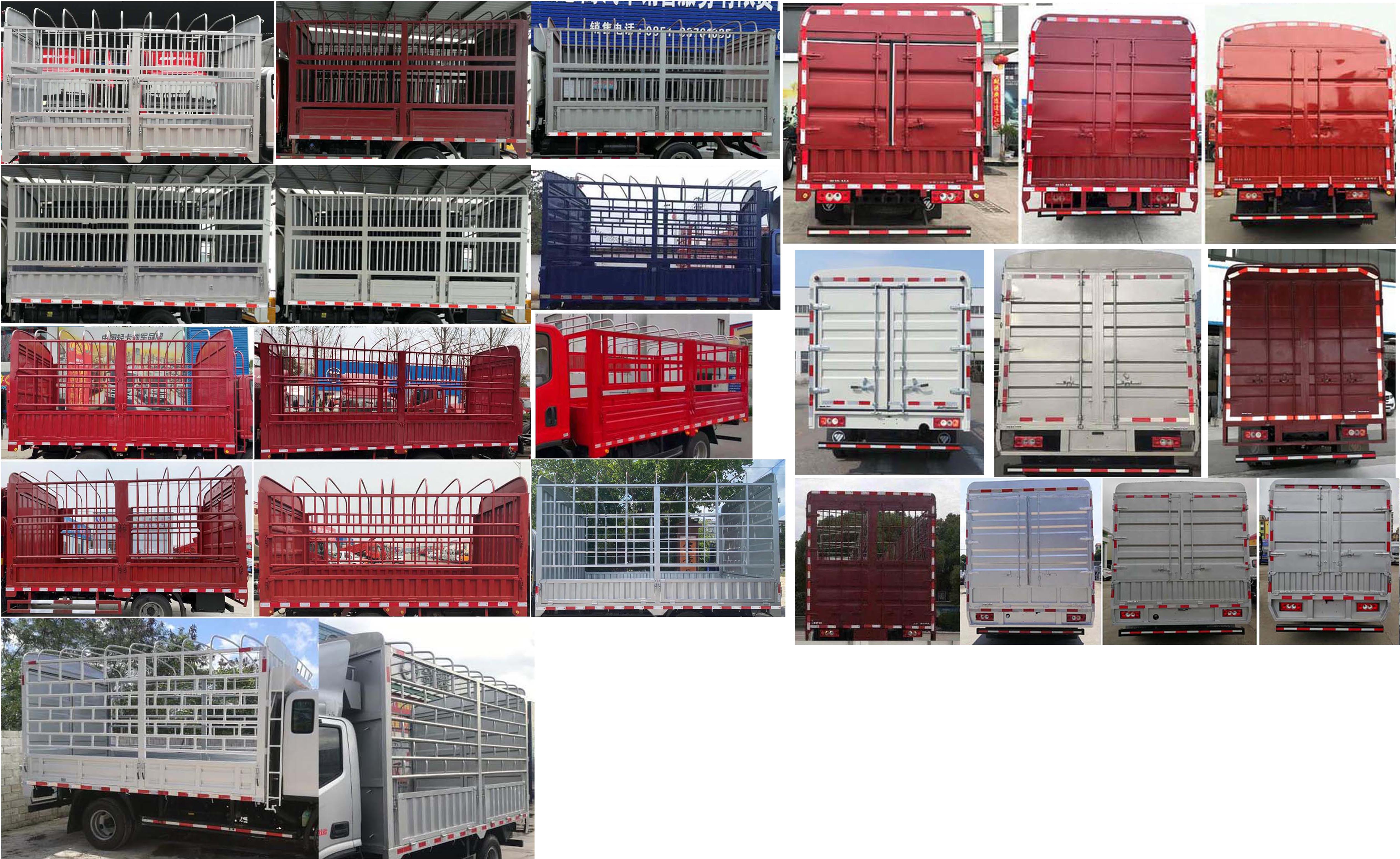 福田牌BJ5078CCYDJEA-AB1倉(cāng)柵式運(yùn)輸車(chē)公告圖片