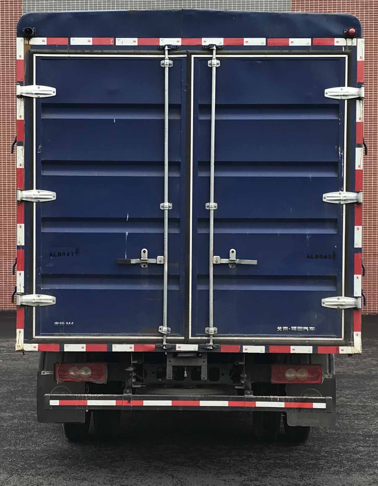 福田牌BJ5078CCYDJEA-AB1倉(cāng)柵式運(yùn)輸車(chē)公告圖片