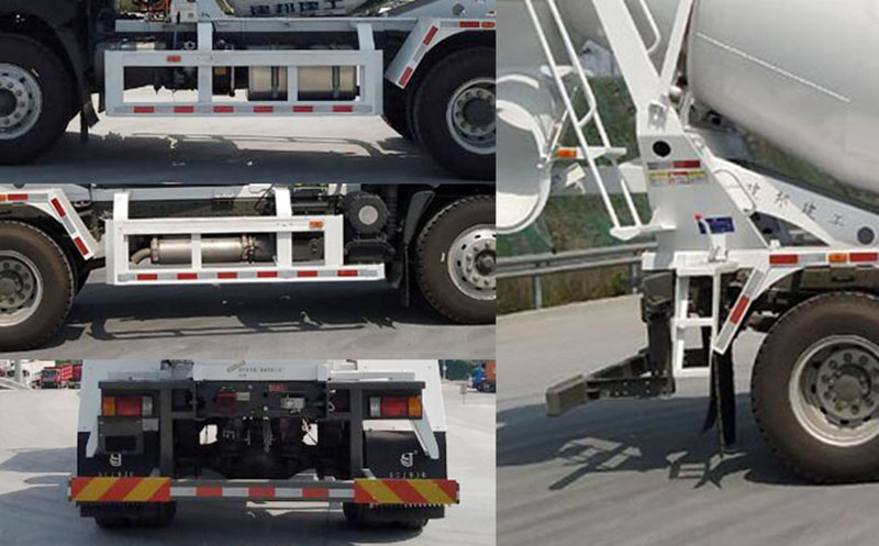 川汽建邦牌JBJ5160GJBG6混凝土攪拌運輸車公告圖片