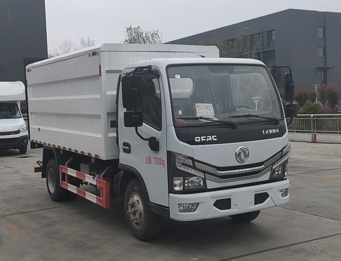 程力威牌CLW5070XTY6YJ密閉式桶裝垃圾車