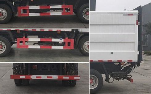 程力威牌CLW5070XTY6YJ密閉式桶裝垃圾車公告圖片