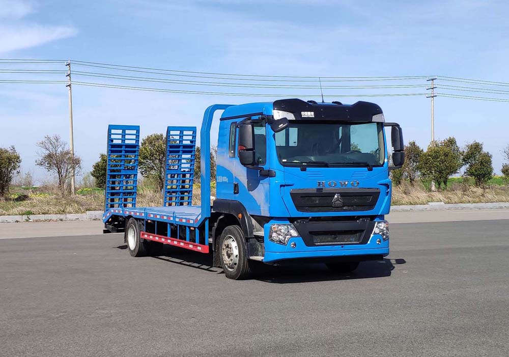豪沃牌ZZ5187TPBK501GF1平板運輸車