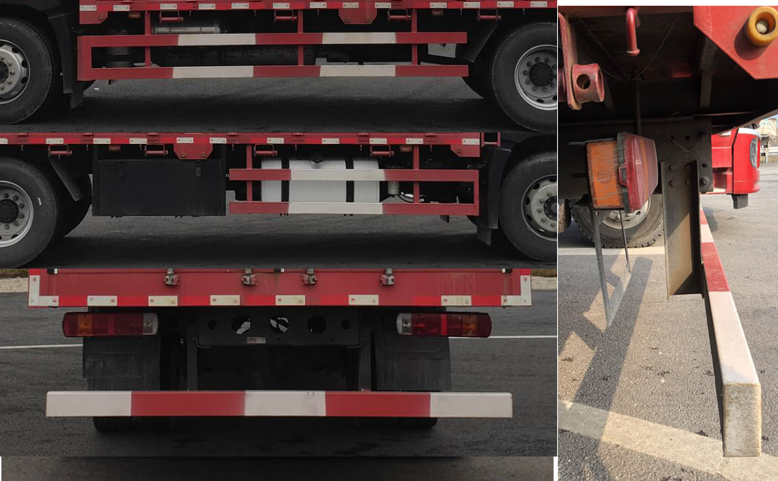 解放牌CA5168CCYP28K2L2E6A80倉(cāng)柵式運(yùn)輸車公告圖片