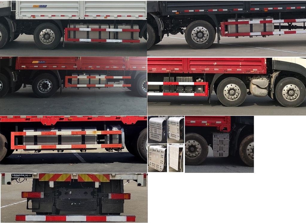 東風(fēng)牌DFH5310CCYD8倉(cāng)柵式運(yùn)輸車(chē)公告圖片