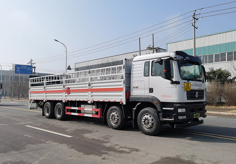 楚飛牌CLQ5320TQP6ZZ氣瓶運(yùn)輸車公告圖片