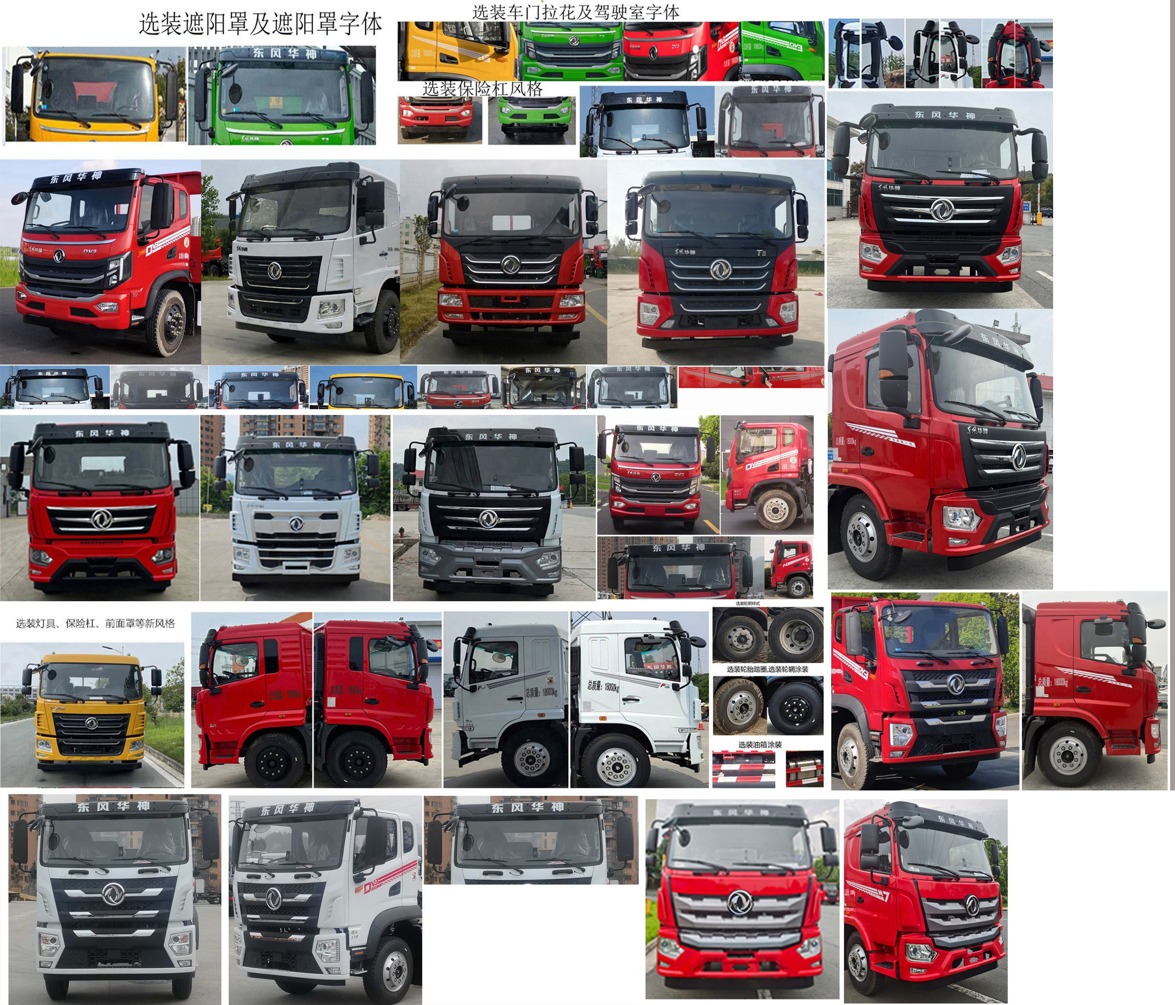 東風(fēng)牌EQ5189TPBL6D31平板運(yùn)輸車公告圖片