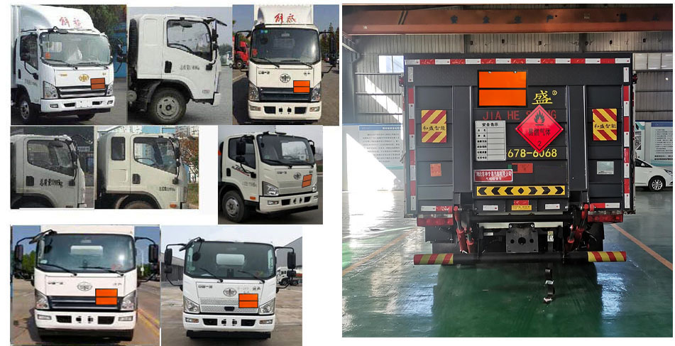 同銳通牌CAA5120TQPC6氣瓶運(yùn)輸車公告圖片