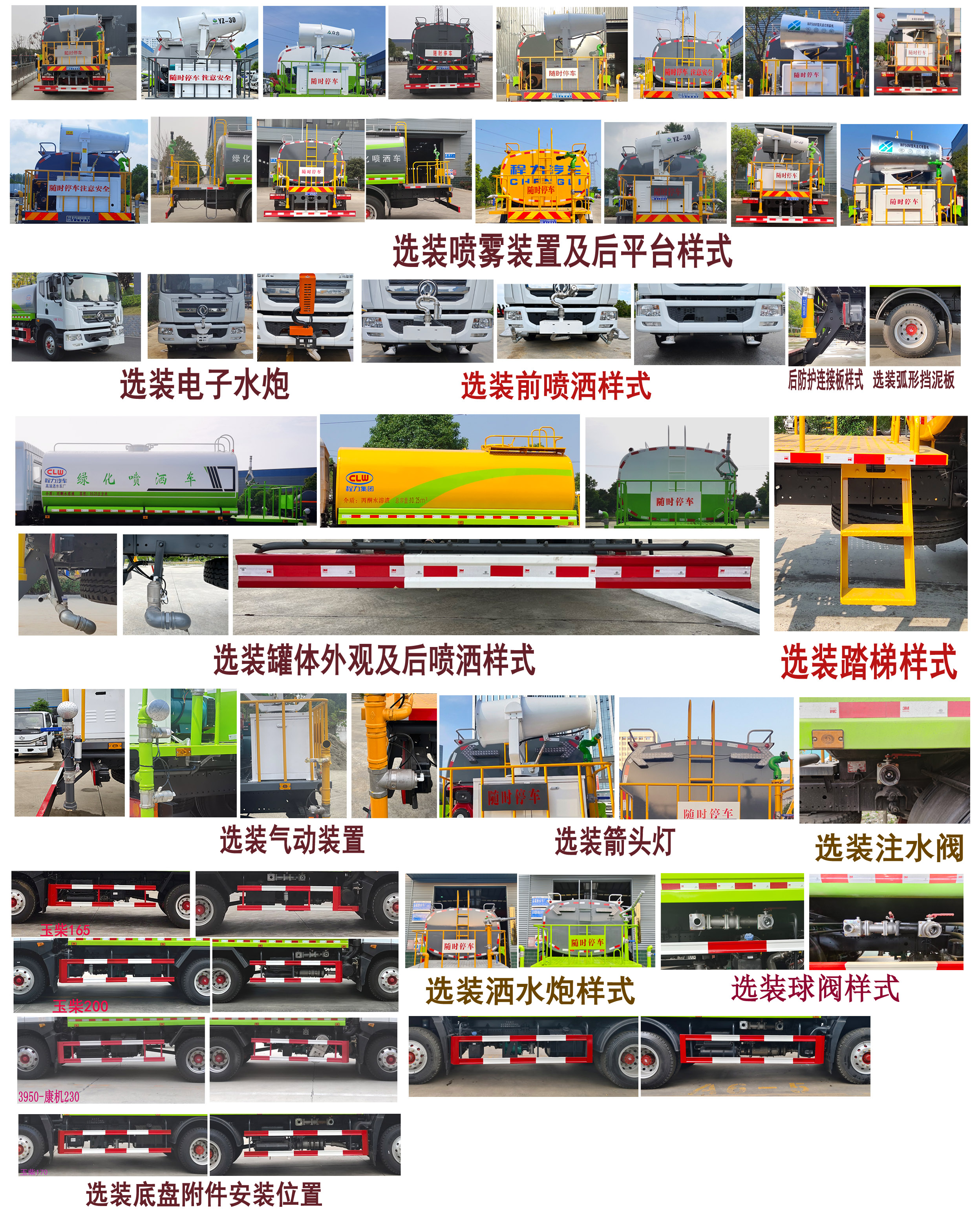 程力牌CL5161GPSD6綠化噴灑車公告圖片