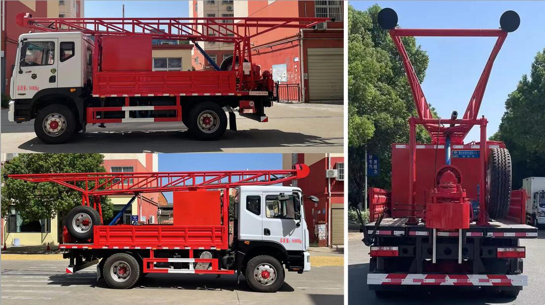 程力威牌CLW5091TZJ6鉆機(jī)車(chē)公告圖片