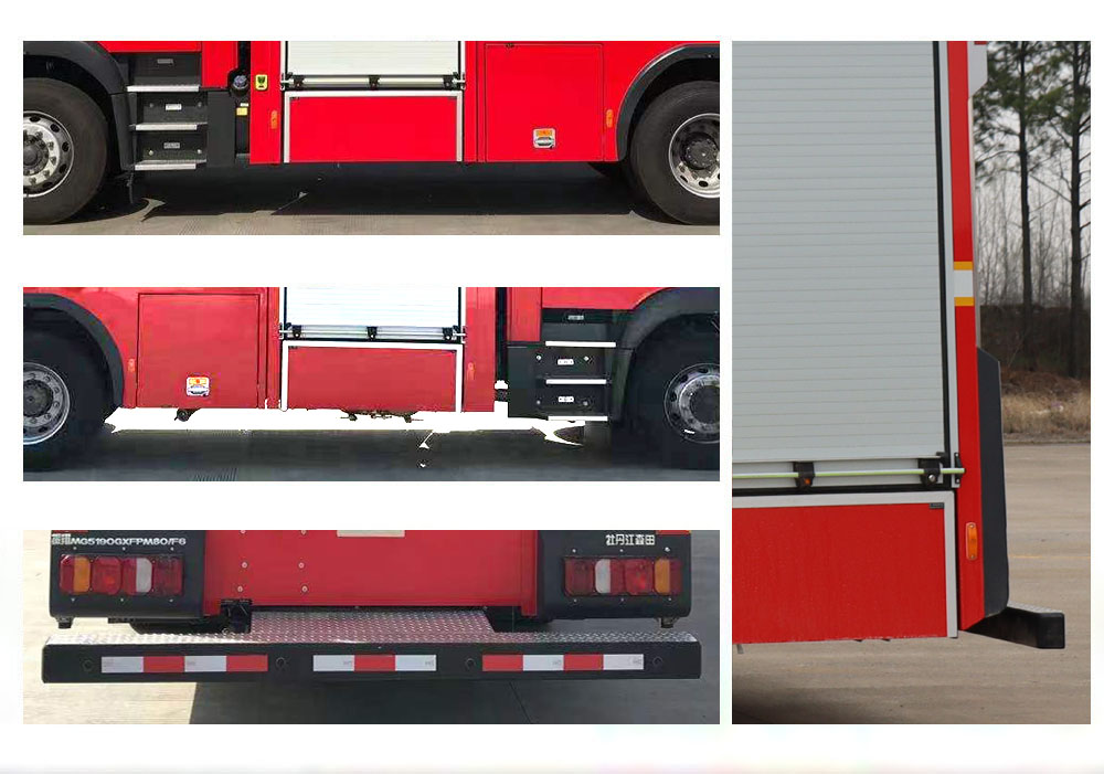 振翔牌MG5190GXFPM80/F6泡沫消防車公告圖片