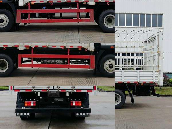 豪曼牌ZZ5118CCYG17FB1倉柵式運(yùn)輸車公告圖片