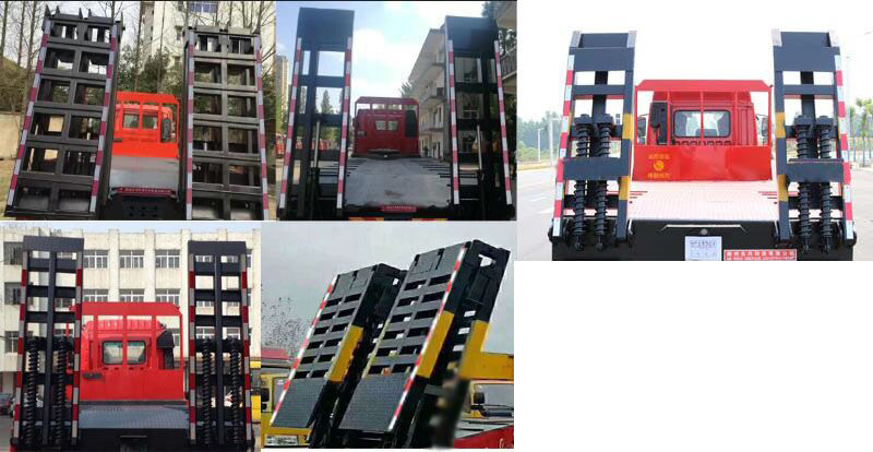 東風(fēng)牌EQ5125TPB8CDCAC平板運(yùn)輸車公告圖片