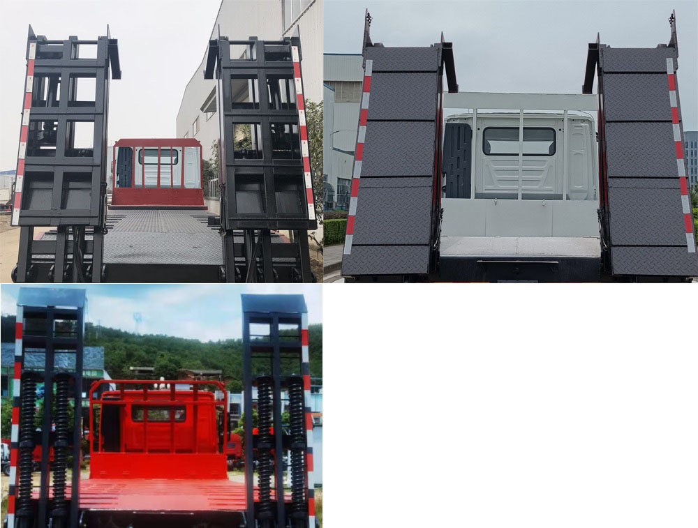 紅巖牌CQ5187TPBEY05501J平板運輸車公告圖片
