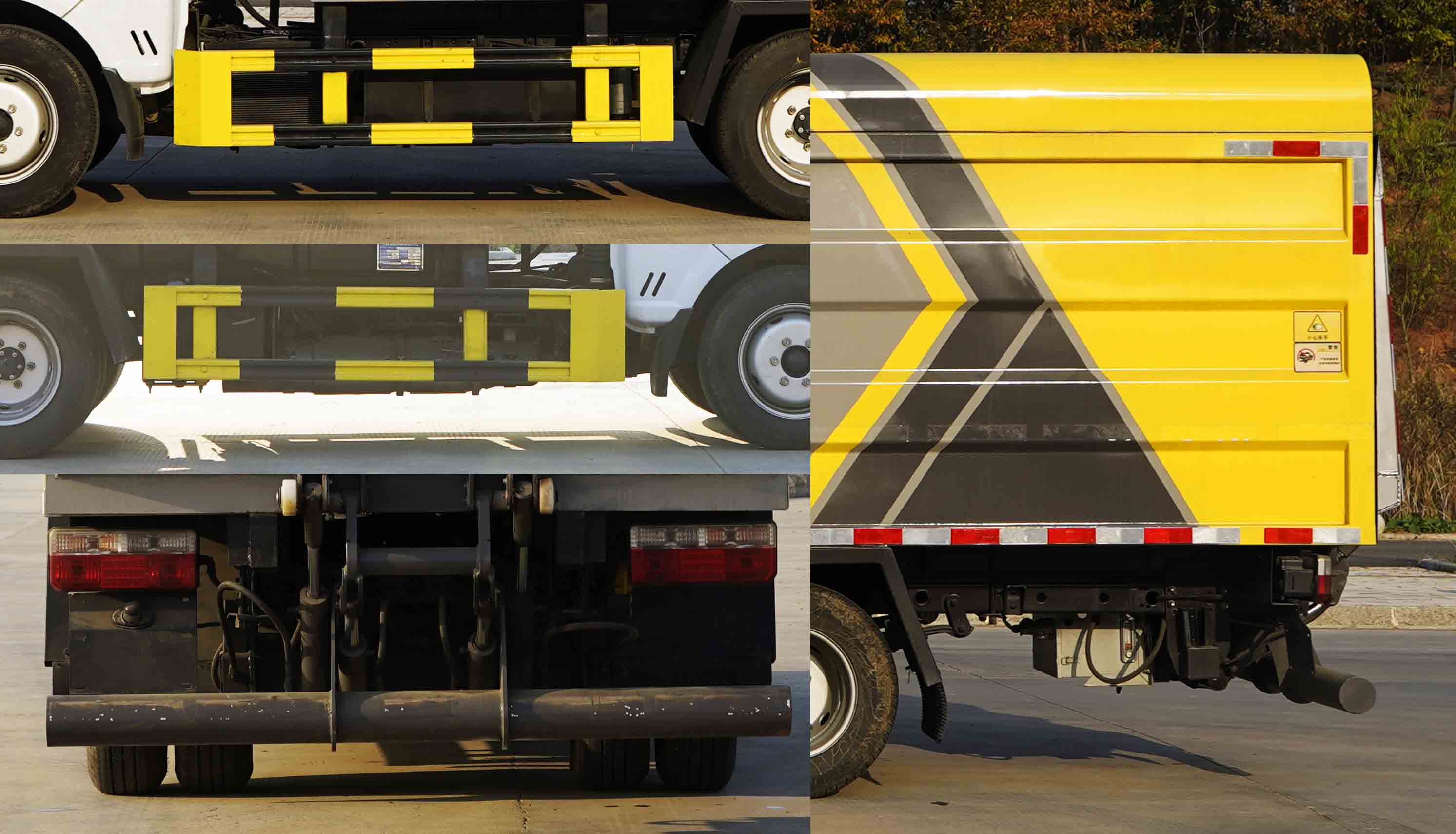 凱力風(fēng)牌KLF5042XTYE6密閉式桶裝垃圾車公告圖片