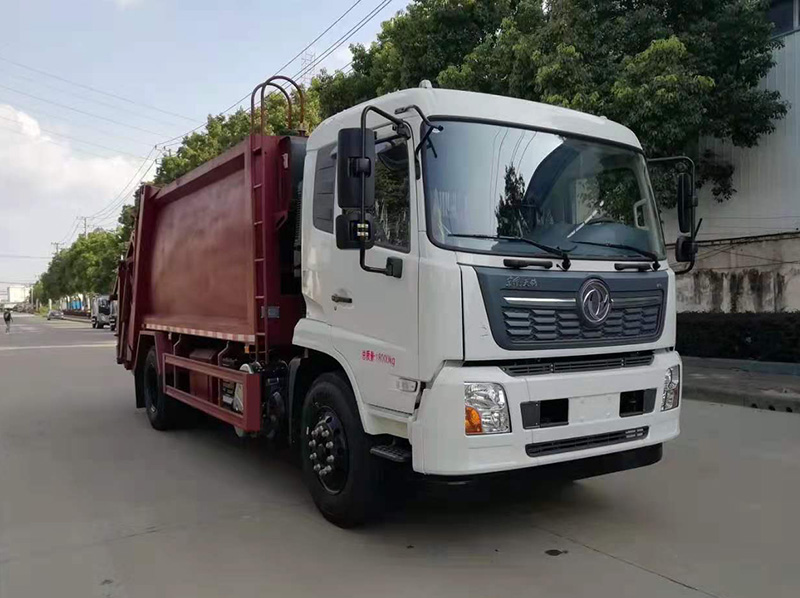 龍星匯牌HLV5180ZYSD6壓縮式垃圾車公告圖片