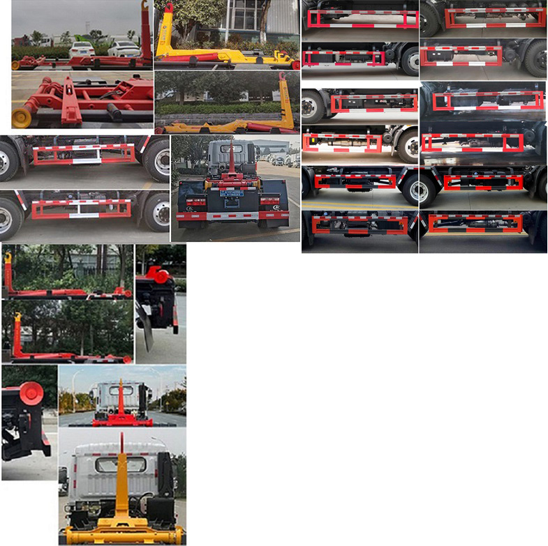 程力威牌CLW5120ZXXE6車廂可卸式垃圾車公告圖片