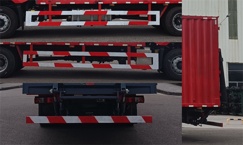 紅巖牌CQ5187XXYEY08581J廂式運輸車公告圖片