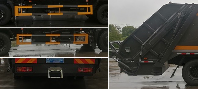程力威牌CLW5183ZYS6CD壓縮式垃圾車公告圖片