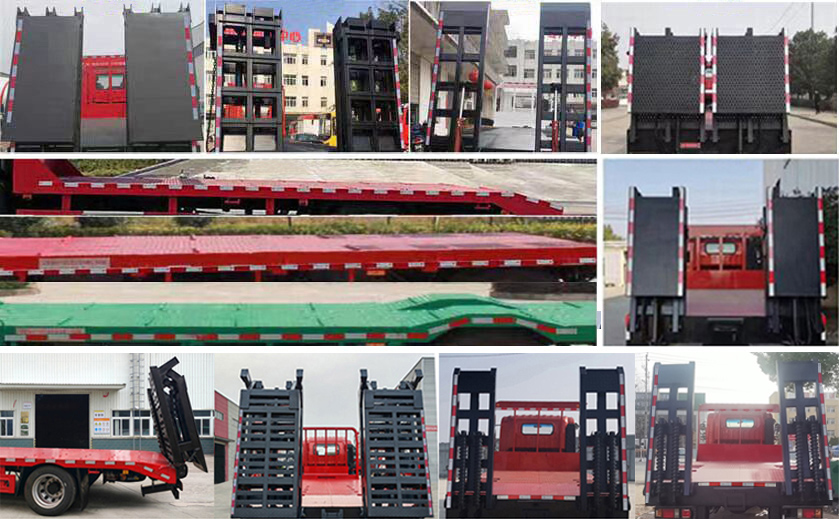 豪曼牌ZZ5188TPBG10FB0平板運輸車公告圖片