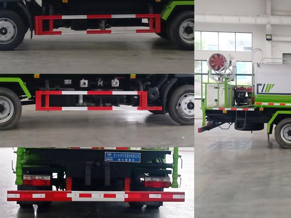 程力威牌CLW5120GPSDP綠化噴灑車公告圖片