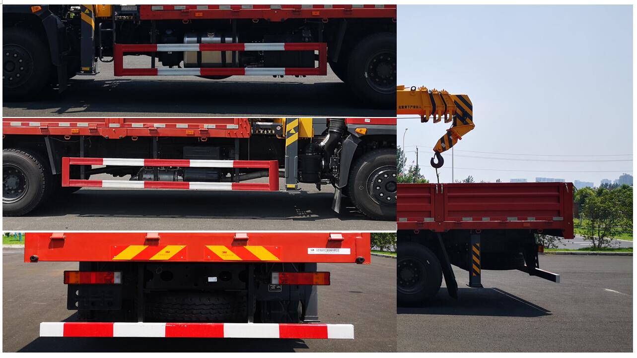 帕菲特牌PFT5189JSQD6A隨車起重運輸車公告圖片