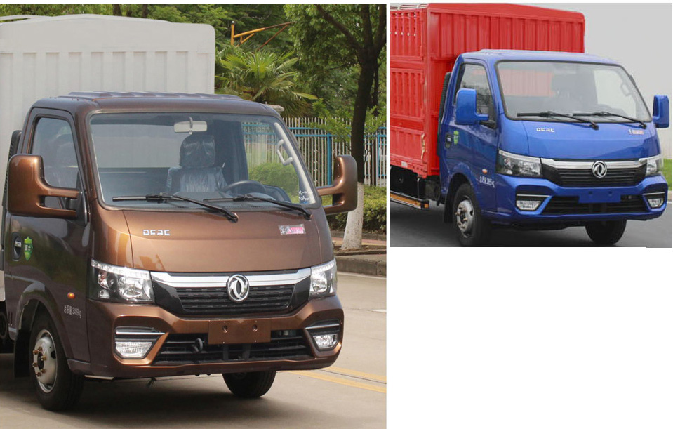 東風(fēng)牌EQ5041CCY26DEAC倉(cāng)柵式運(yùn)輸車公告圖片