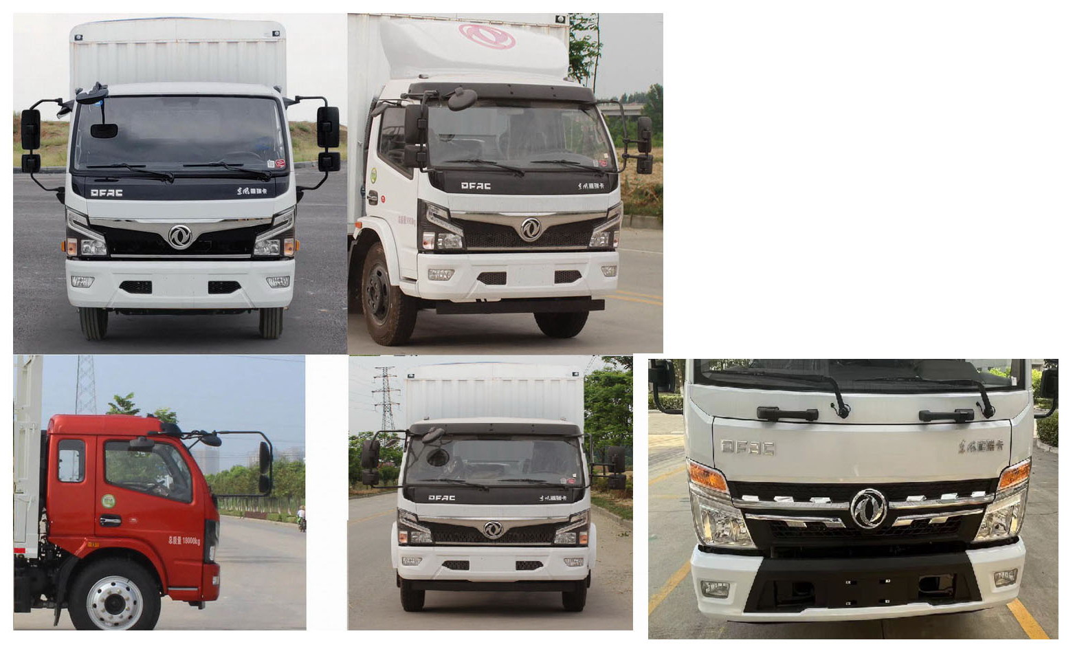 東風牌EQ5091CCY8EDFAC倉柵式運輸車公告圖片