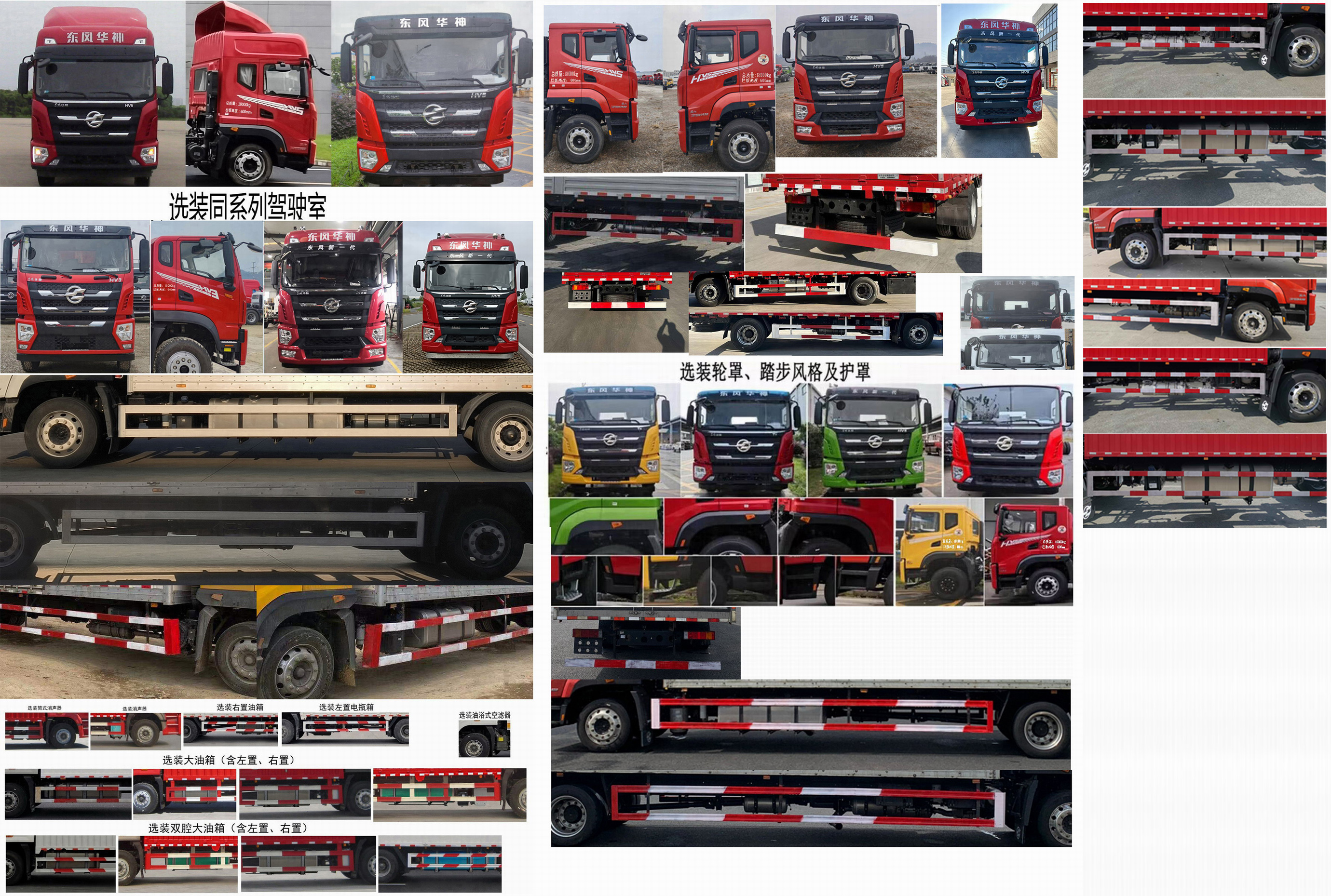 華神牌DFD5186CCYL6D11倉柵式運輸車公告圖片