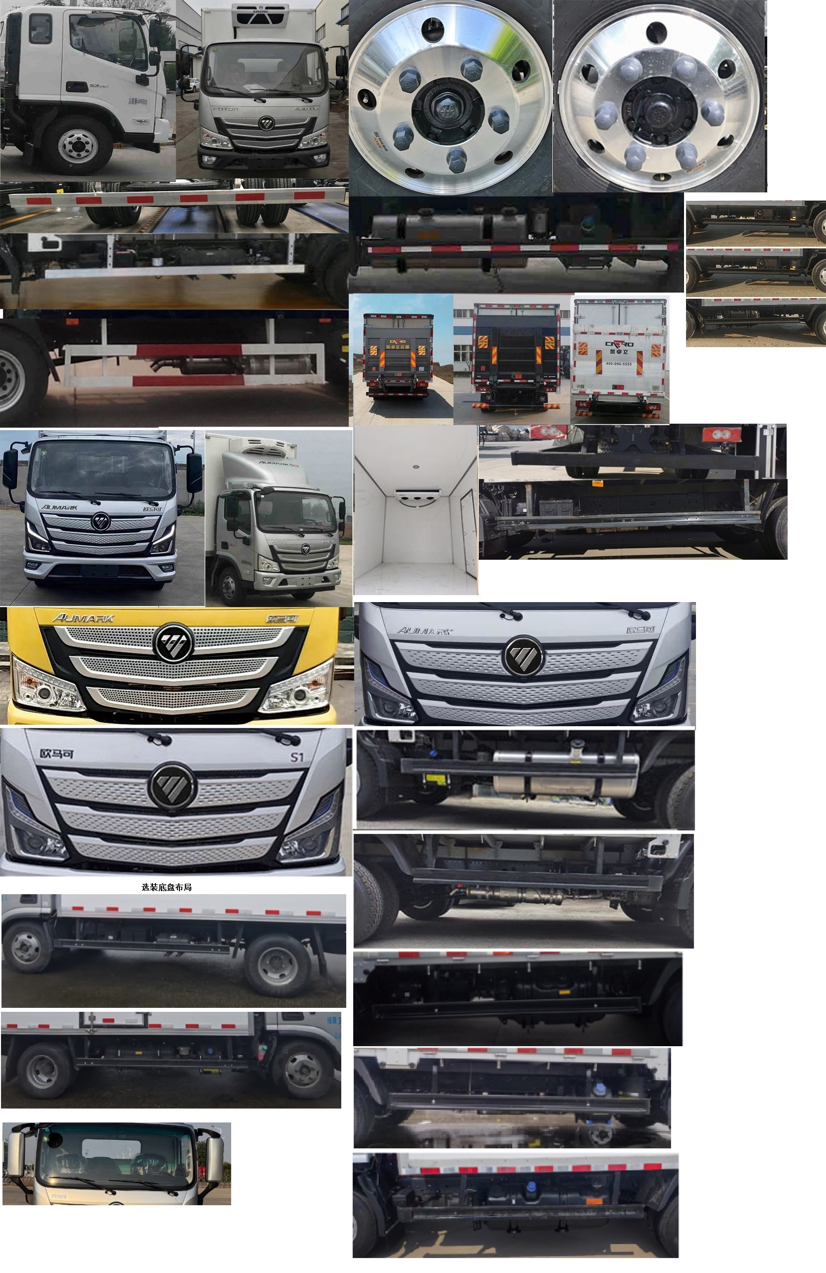 福田牌BJ5048XLC-FM8冷藏車公告圖片