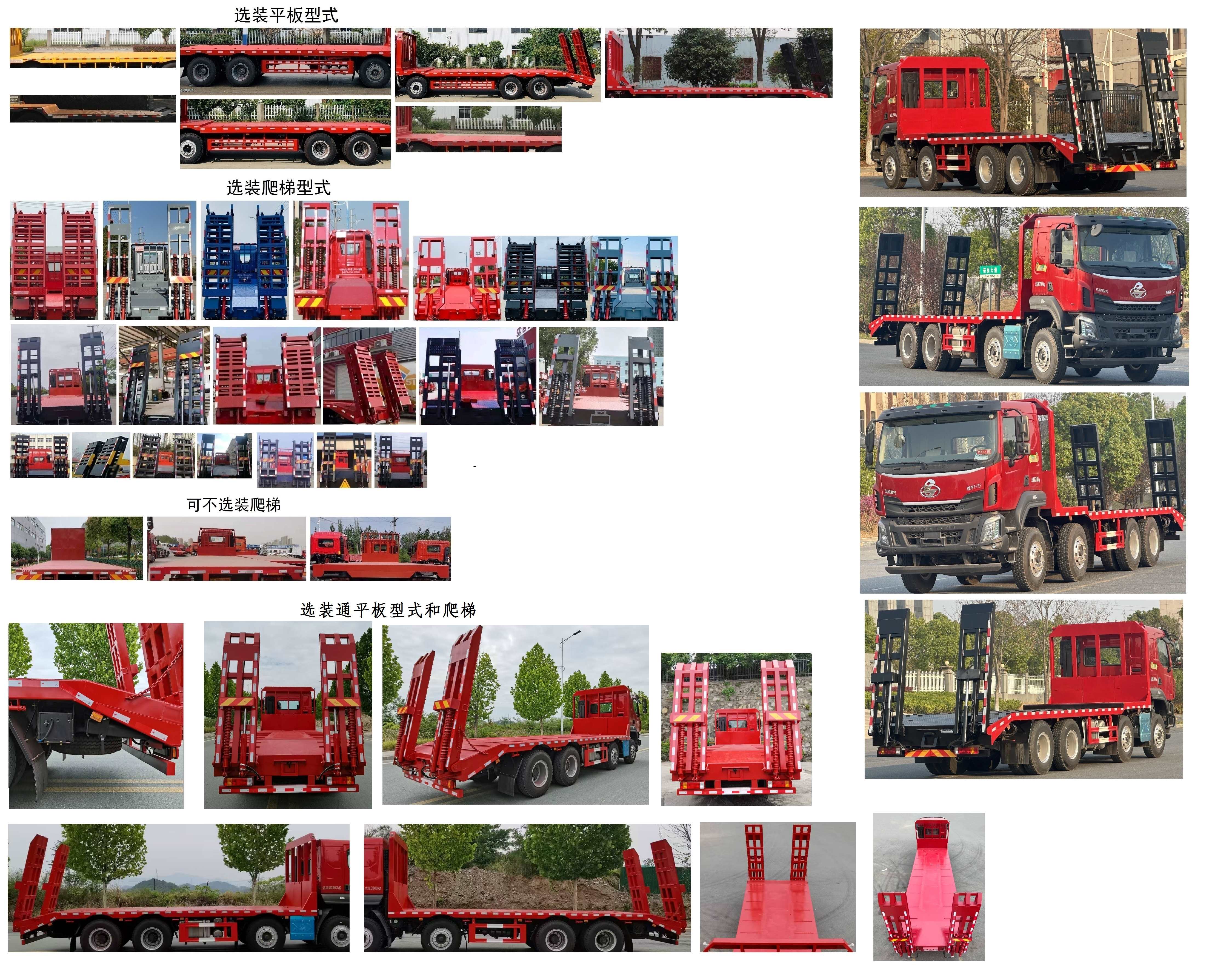 乘龍牌LZ5310TPBH5FC2平板運輸車公告圖片