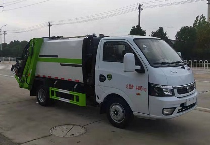程力威牌CLW5040ZYS6CY壓縮式垃圾車公告圖片