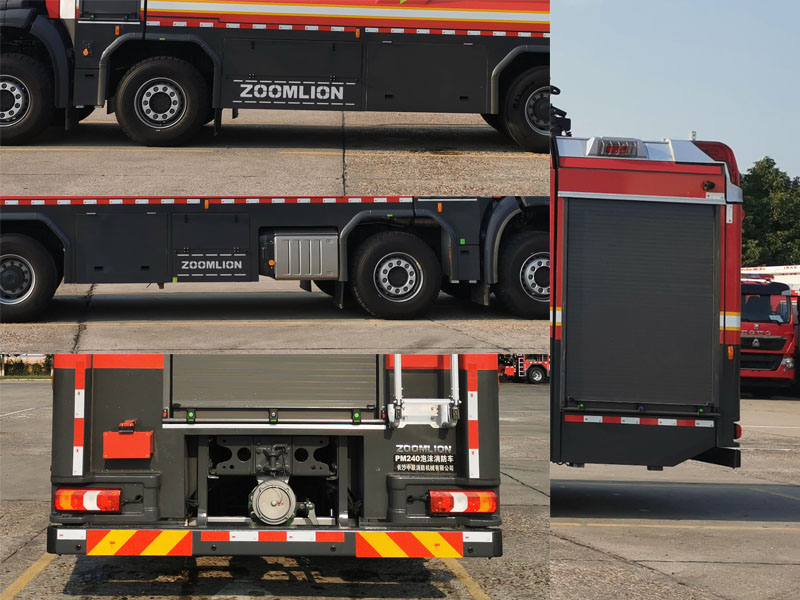 中聯(lián)牌ZLF5431GXFPM240泡沫消防車公告圖片