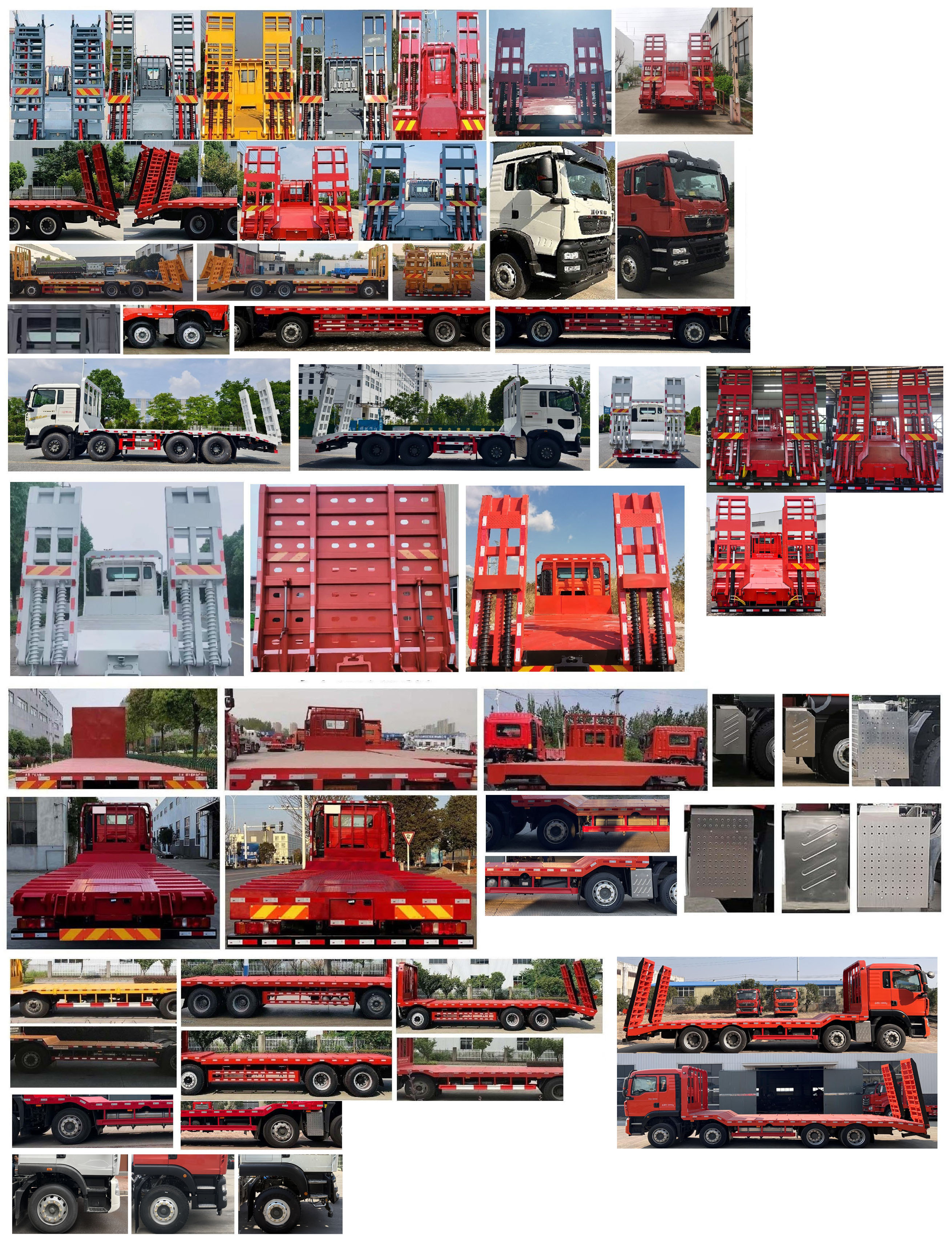 豪沃牌ZZ5317TPBN466GF1平板運(yùn)輸車公告圖片