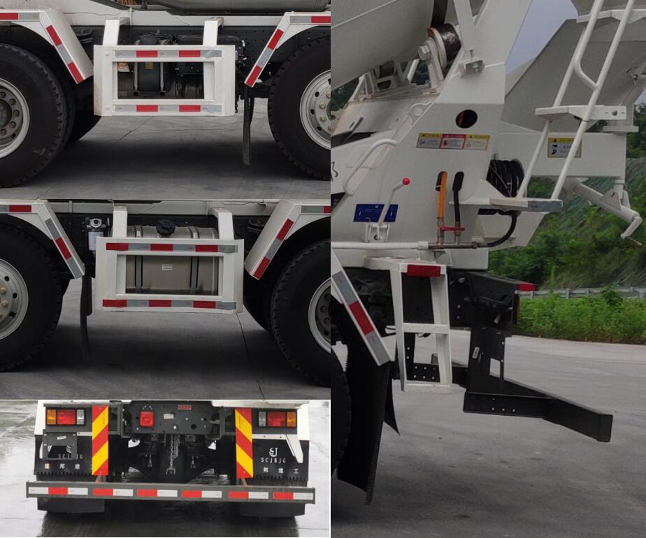 川汽建邦牌JBJ5240GJBG6混凝土攪拌運(yùn)輸車公告圖片