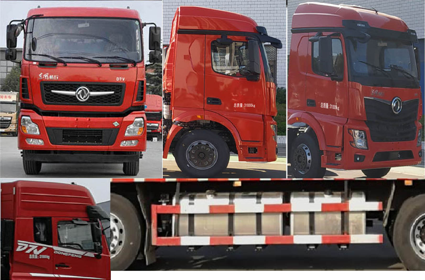 東風(fēng)牌DFV5317CCQGP6D2畜禽運(yùn)輸車(chē)公告圖片