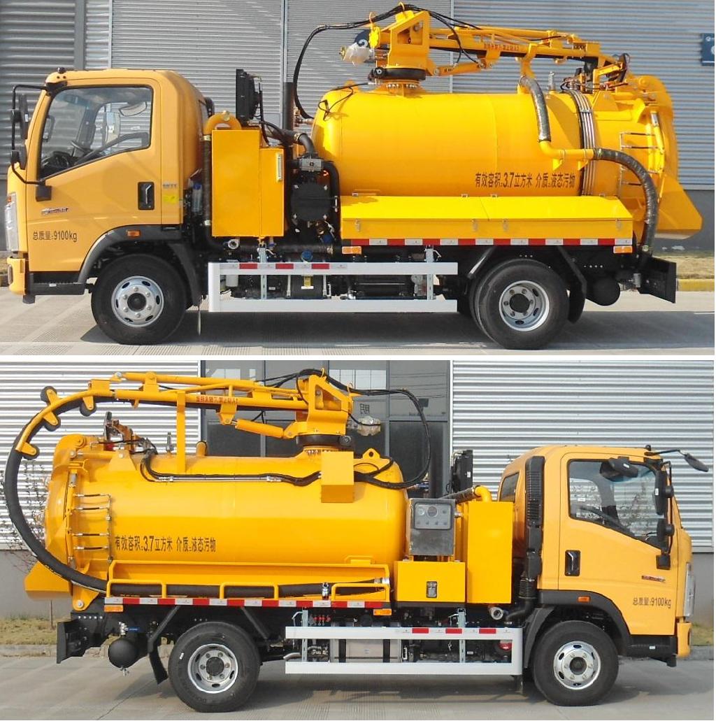 句龍牌HAJ5093GXWZ吸污車公告圖片