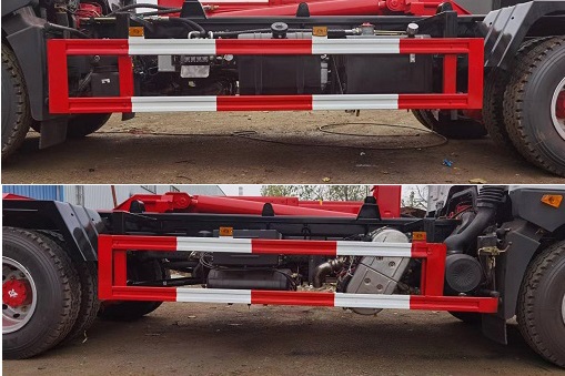 程力威牌CLW5180ZXX6DJ車(chē)廂可卸式垃圾車(chē)公告圖片