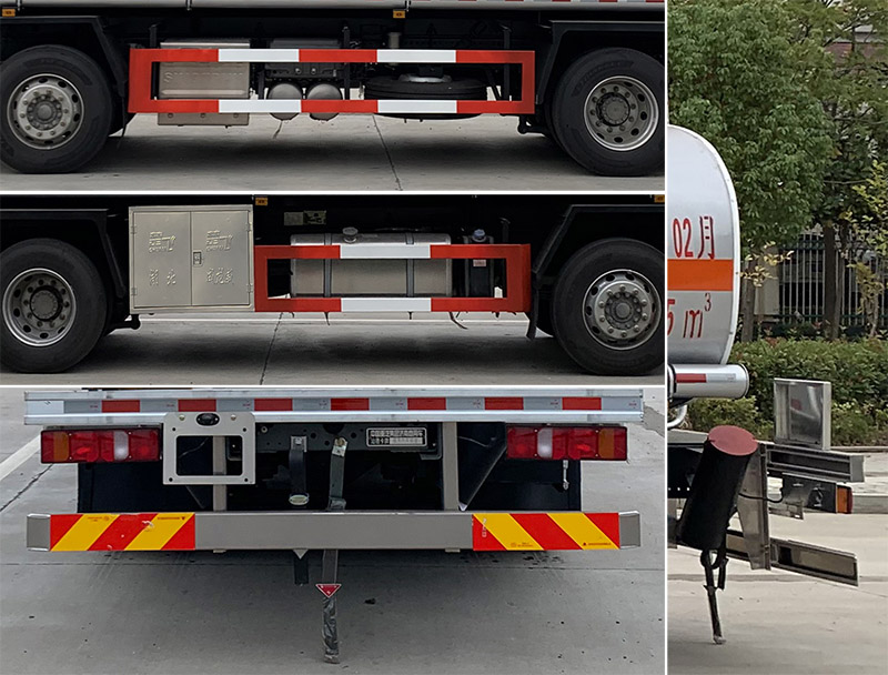 楚飛牌CLQ5322GRY6ZZ易燃液體罐式運輸車公告圖片