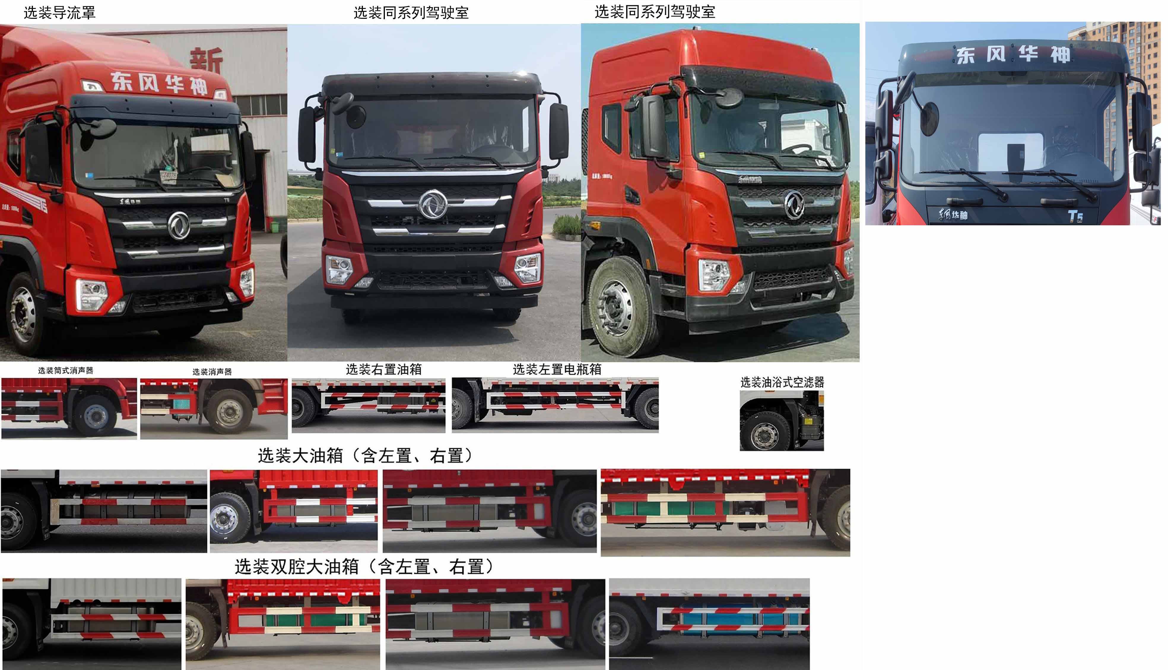 東風牌EQ5186XYKL6D21翼開啟廂式車公告圖片