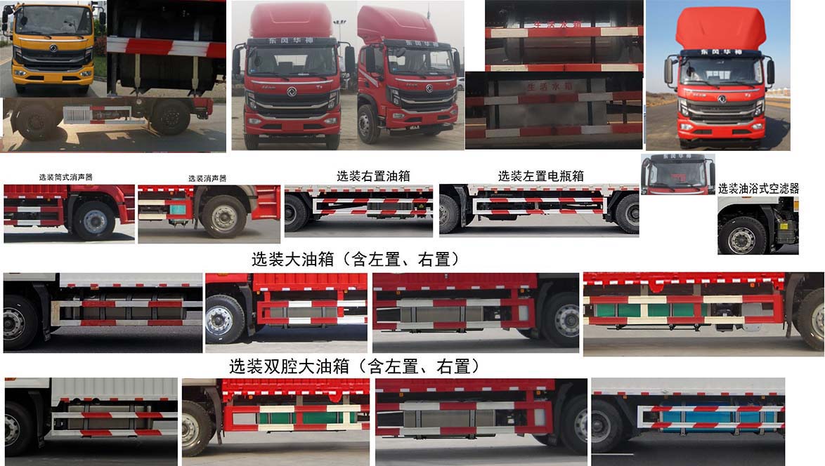 東風牌EQ5176CCYL6D11倉柵式運輸車公告圖片