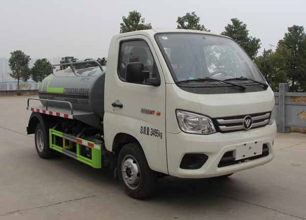 縱昂牌CLT5030GXWBJ6吸污車