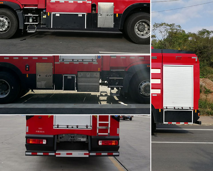 誼玖牌GJF5190GXFSG80水罐消防車公告圖片